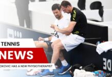 Djokovic Has a New Physiotherapist