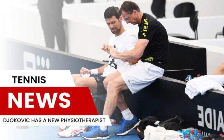 Djokovic Has a New Physiotherapist