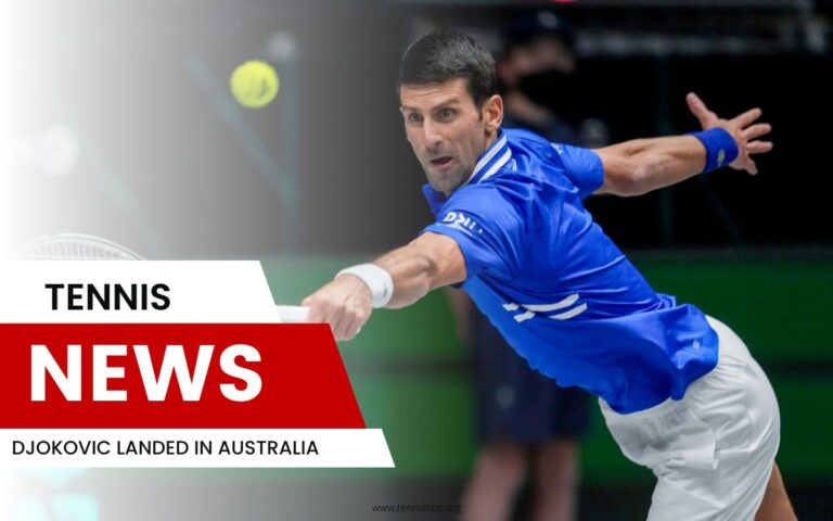 Djokovic landde in Australië