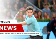 Dominic Thiem Is a Wild Card for the Australian Open