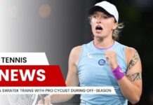 Iga Swiatek Trains With Pro Cyclist During Off-Season