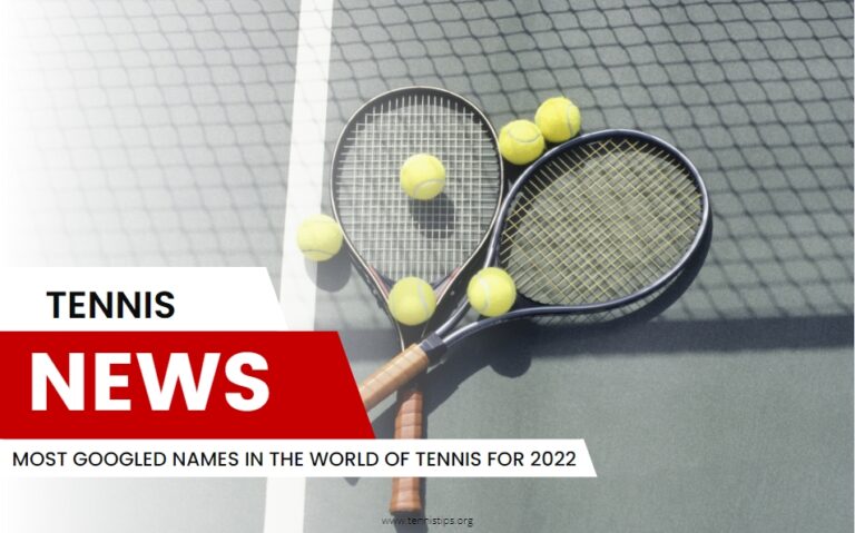 Nombres más buscados en Google en el mundo del tenis para 2024