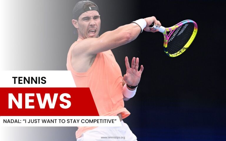 Nadal "Sadece Rekabetçi Kalmak İstiyorum"