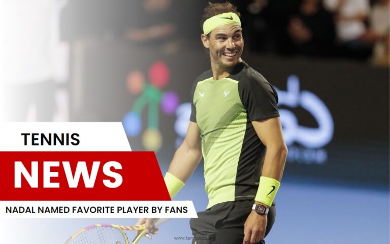 Nadal Named Favorite Player by Fans