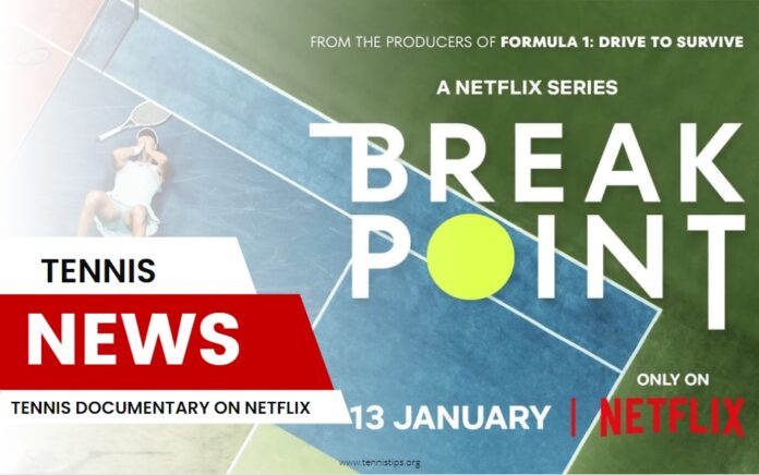 Une nouvelle série sur le tennis arrive bientôt sur Netflix