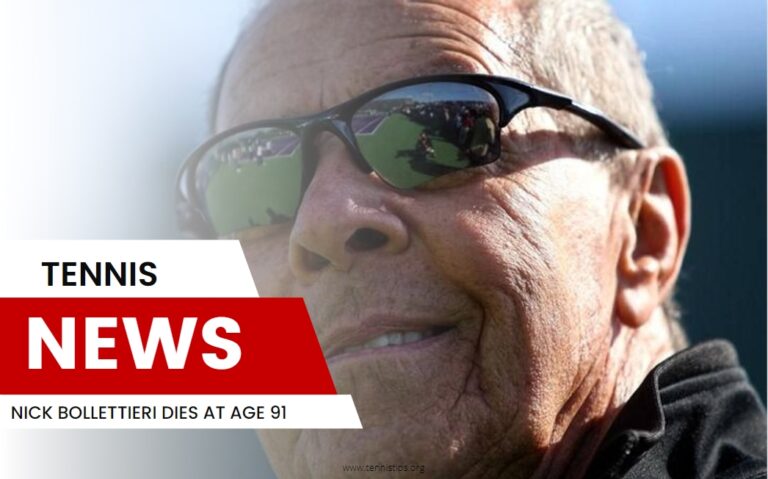 Nick Bollettieri stirbt im Alter von 91 Jahren