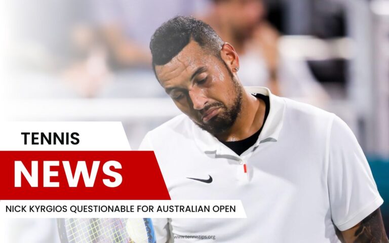 Nick Kyrgios tveksam för Australian Open