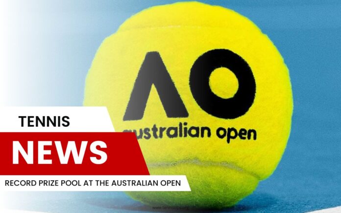 Record Prize Pool at the Australian Open
