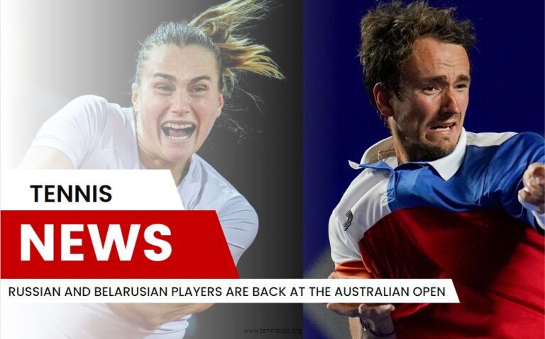 Los jugadores rusos y bielorrusos están de vuelta en el Abierto de Australia