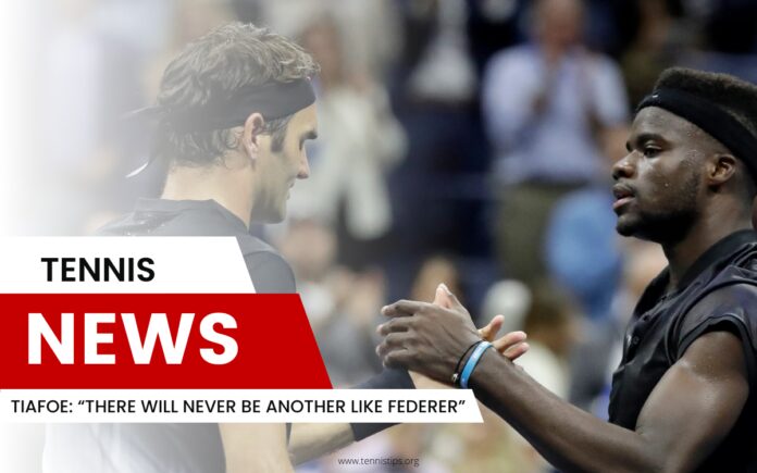 Tiafoe "Nunca habrá otro como Federer"