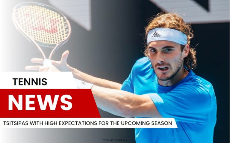 Tsitsipas con grandi aspettative per la prossima stagione