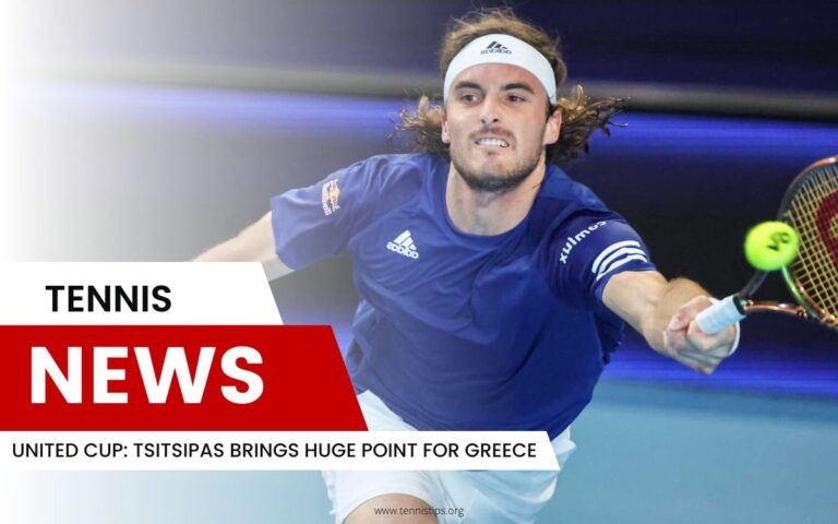 United Cup Tsitsipas holt Riesenpunkt für Griechenland