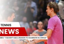 Zverev “I Haven’t Had a Reason to Celebrate in a While”