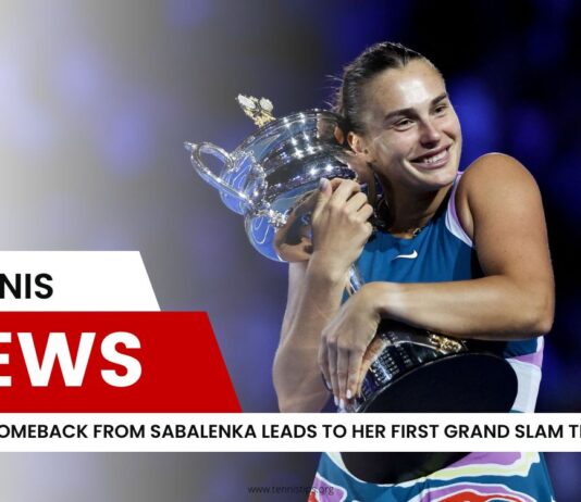 A Great Comeback From Sabalenka Leads to Her First Grand Slam Title