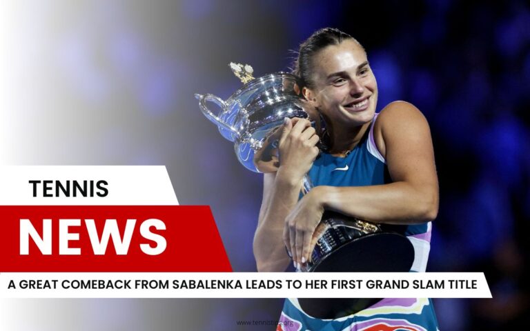 Un grand retour de Sabalenka mène à son premier titre du Grand Chelem