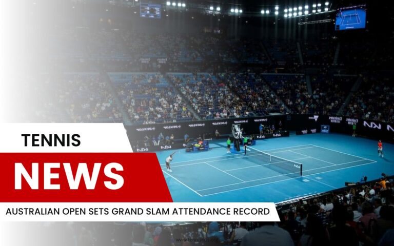 L'Australian Open stabilisce il record di presenze nel Grande Slam