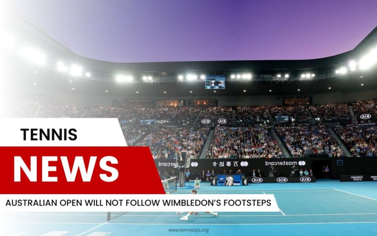 Australian Open kommer inte att följa Wimbledons fotspår