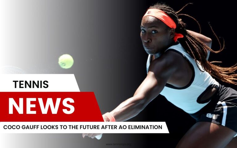 Coco Gauff ser på framtiden efter AO-eliminering