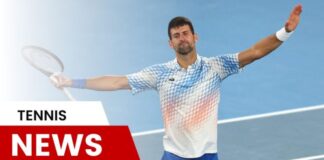 Djokovic stellt Agassis Rekord mit einem Viertelfinalsieg ein