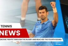 Djokovic Fights Through the Injury and Reaches the Fourth Round