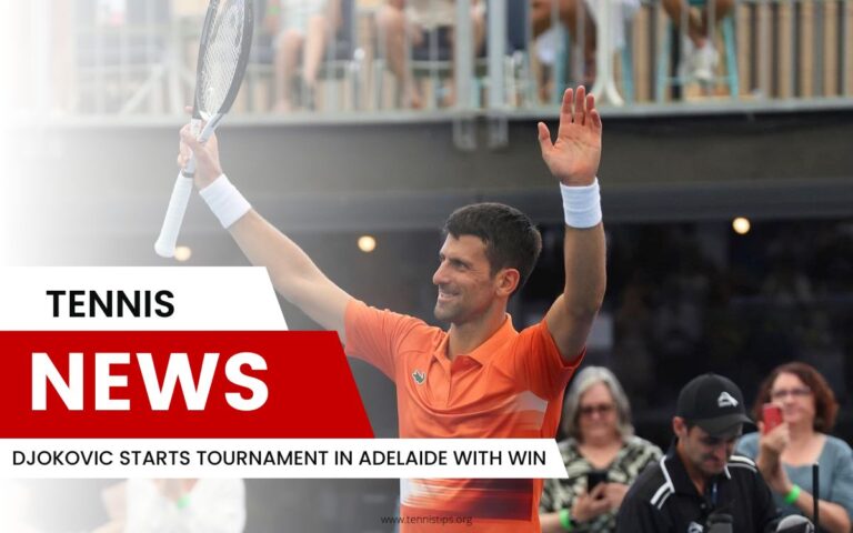 Djokovic startar turneringen i Adelaide med vinst