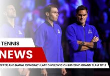 Federer and Nadal Congratulate Djokovic on His 22nd Grand Slam Title