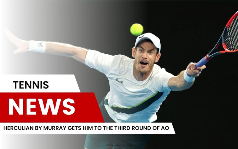 Herculian by Murray Gets Him to the Third Round of AO