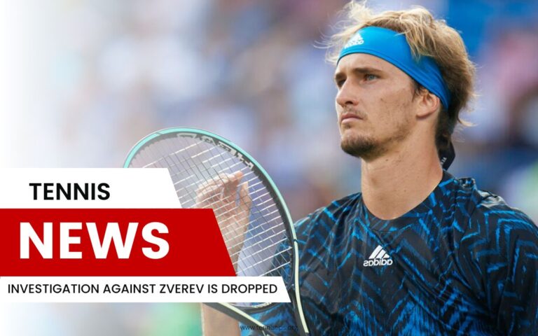 L'enquête contre Zverev est abandonnée