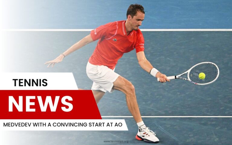 Medvedev With a Convincing Start at AO
