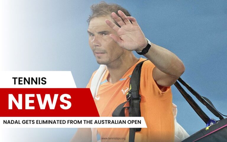 Nadal Gets Eliminated From the Australian Open