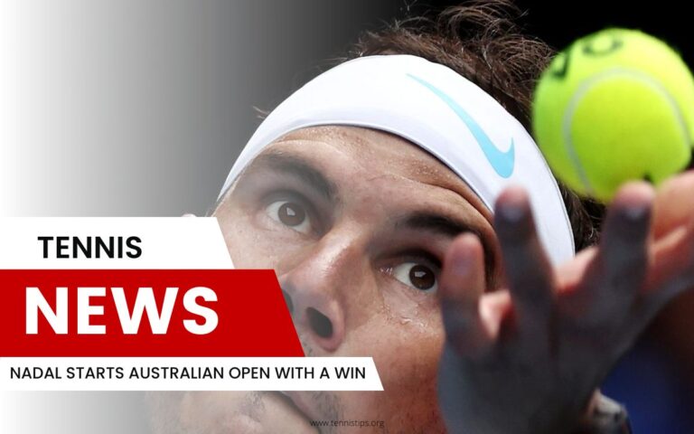 Nadal startar Australian Open med en vinst