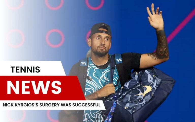 Die Operation von Nick Kyrgios war erfolgreich