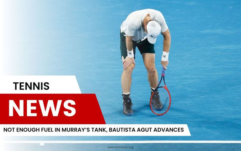 Combustível insuficiente no tanque de Murray, avança Bautista Agut