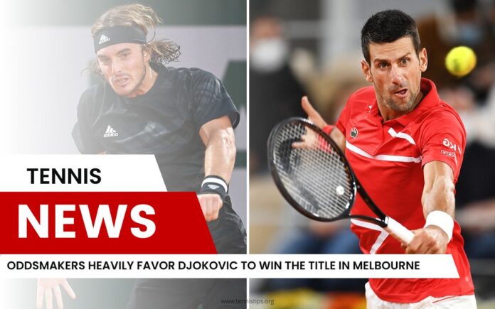 Os apostadores favorecem fortemente Djokovic para ganhar o título em Melbourne