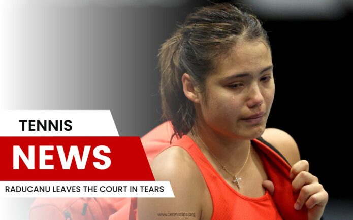 Raducanu Leaves the Court in Tears