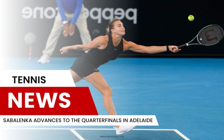 Sabalenka Advances to the Quarterfinals in Adelaide