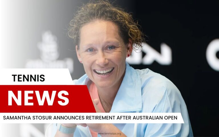 Samantha Stosur tillkännager pensionering efter Australian Open