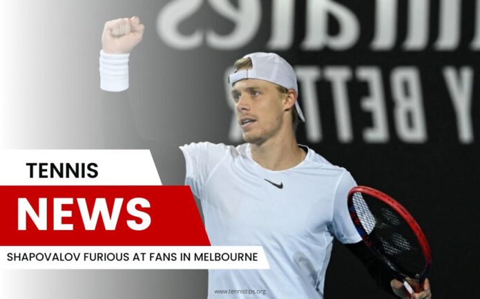 Shapovalov Furious at Fans in Melbourne