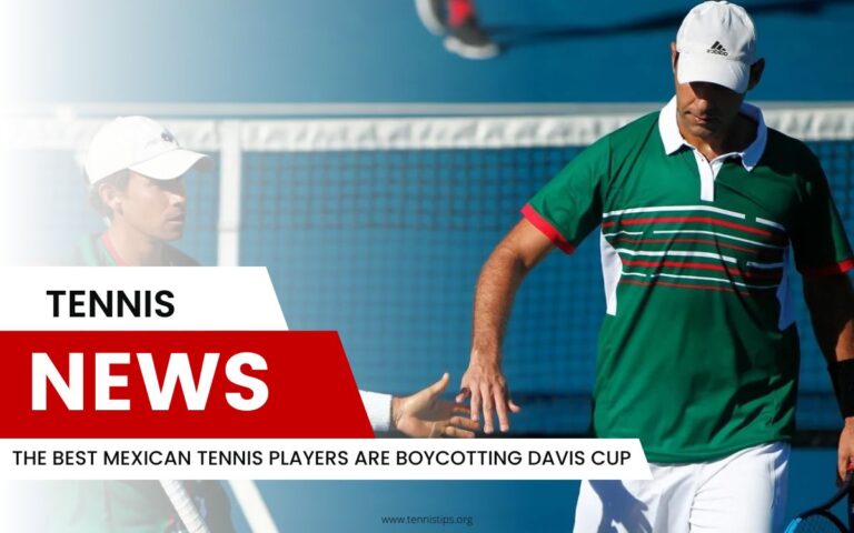 Os melhores tenistas mexicanos estão boicotando a Copa Davis