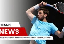 Three English Fans Were Thrown Out at the Australian Open