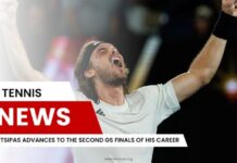 Tsitsipas Advances to the Second GS Finals of His Career