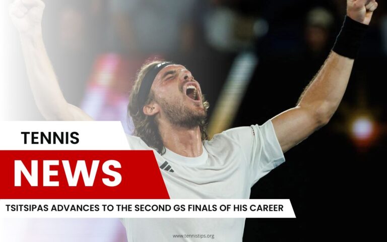 Tsitsipas Advances to the Second GS Finals of His Career