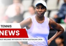 Venus Williams Withdraws From Australian Open