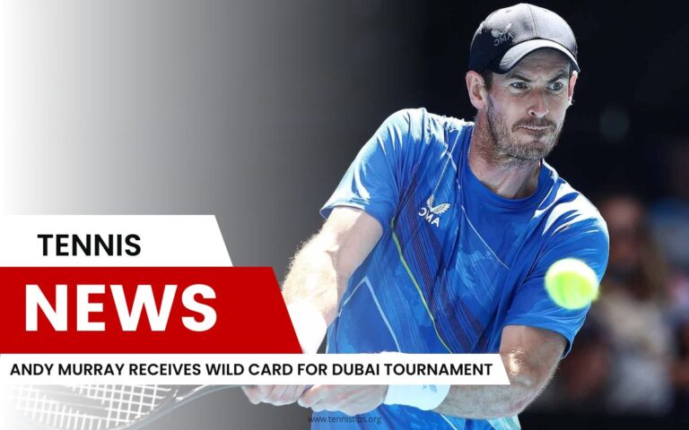 Andy Murray reçoit une Wild Card pour le tournoi de Dubaï