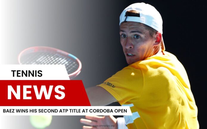 Baez Wins His Second ATP Title at Cordoba Open