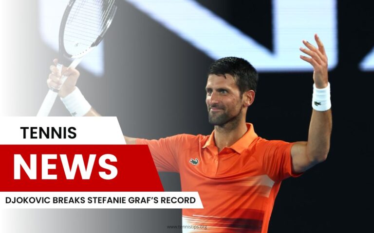 Djokovic quebra recorde de Stefanie Graf