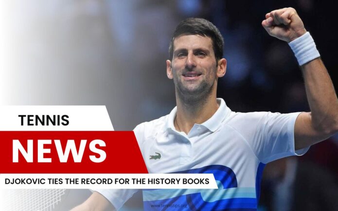 Djokovic Ties the Record for the History Books