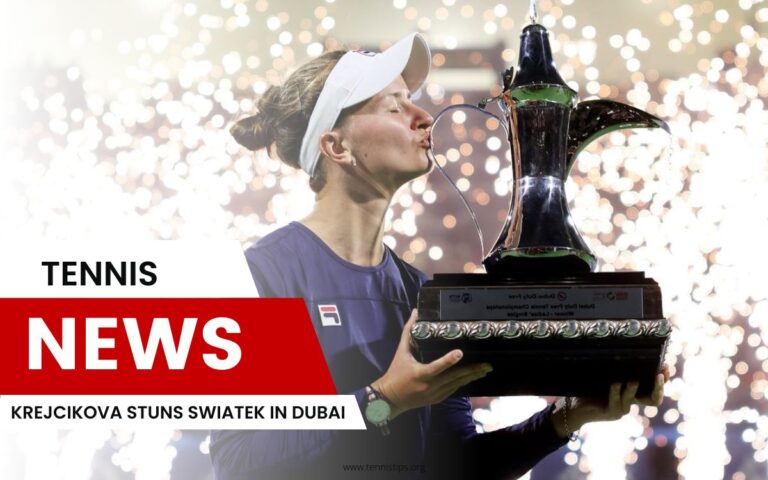 Krejcikova förbluffar Swiatek i Dubai