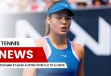 Raducanu to Miss Austin Open Due to Illness