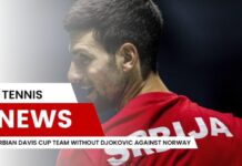 Serbian Davis Cup Team Without Djokovic Against Norway